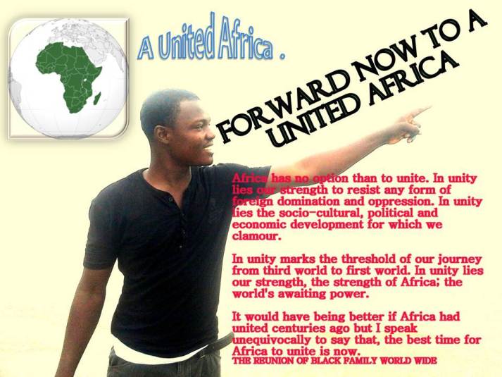 Forward Into a United Africa Now